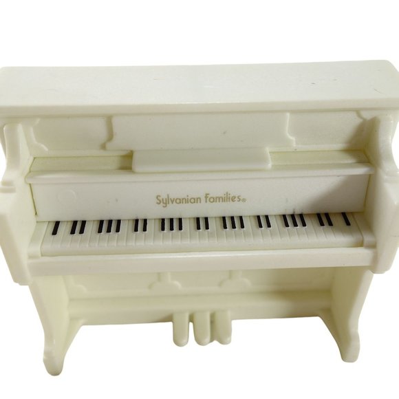 Calico Critters Red Roof Country Home Dollhouse Piano and Bench Replacement Part - Picture 4 of 7